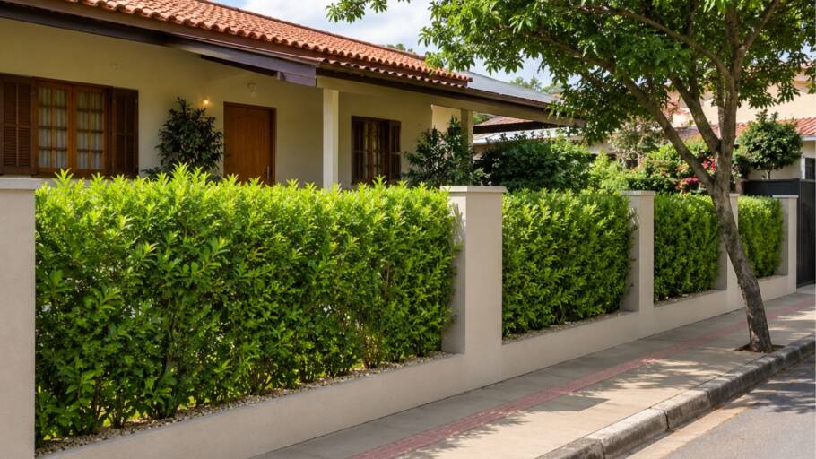 Seus vizinhos não verão mais o que acontece na sua casa: 4 arbustos com crescimento rápido que criarão uma parede verde em pouco tempo Cercas vivas ajudam a aumentar a sensação de privacidade