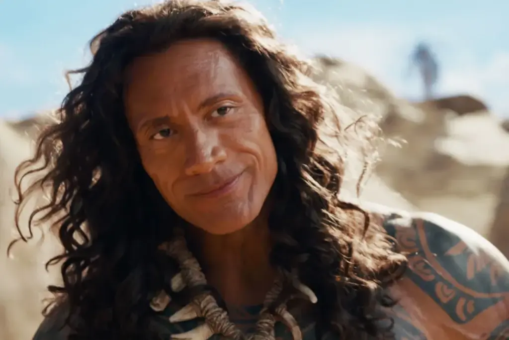 Dwayne Johnson no live-action de Moana