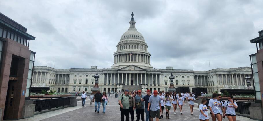 Capitólio, sede da Câmara dos Representantes e do Senado dos Estados Unidos