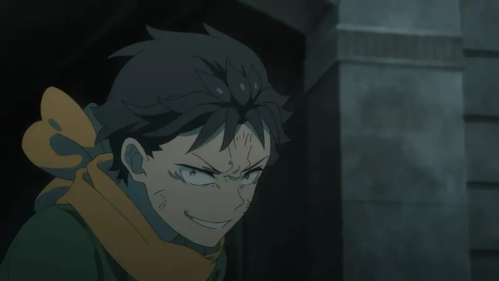 Subaru em cena do Episódio 9 da 4ª temporada de Re:ZERO -Starting Life in Another World-