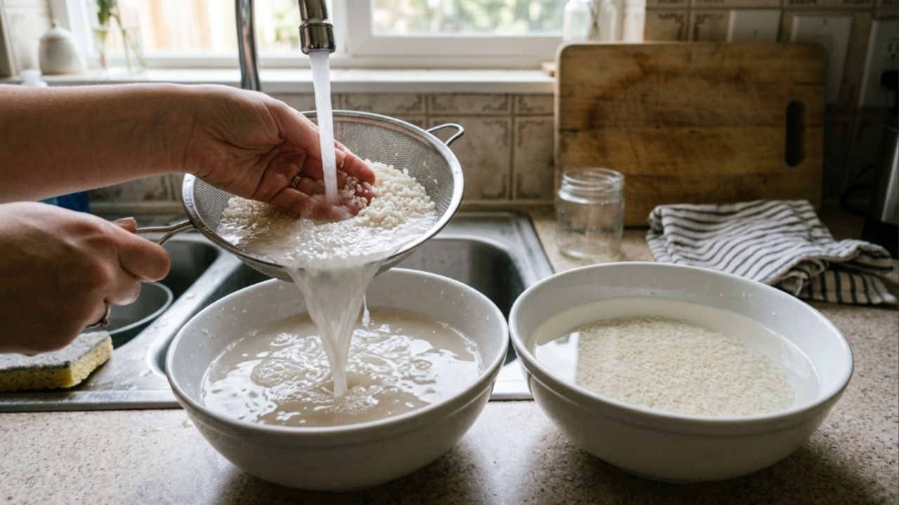 Os cozinheiros japoneses concordam: o segredo para fazer um arroz perfeito e soltinho é lavar os grãos com água fria até ela sair completamente limpa Um simples cuidado muda totalmente o resultado do arroz.
