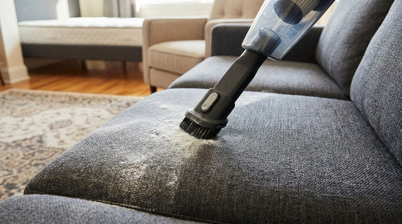 O bicarbonato funciona melhor em superfícies que precisam de desodorização e limpeza leve