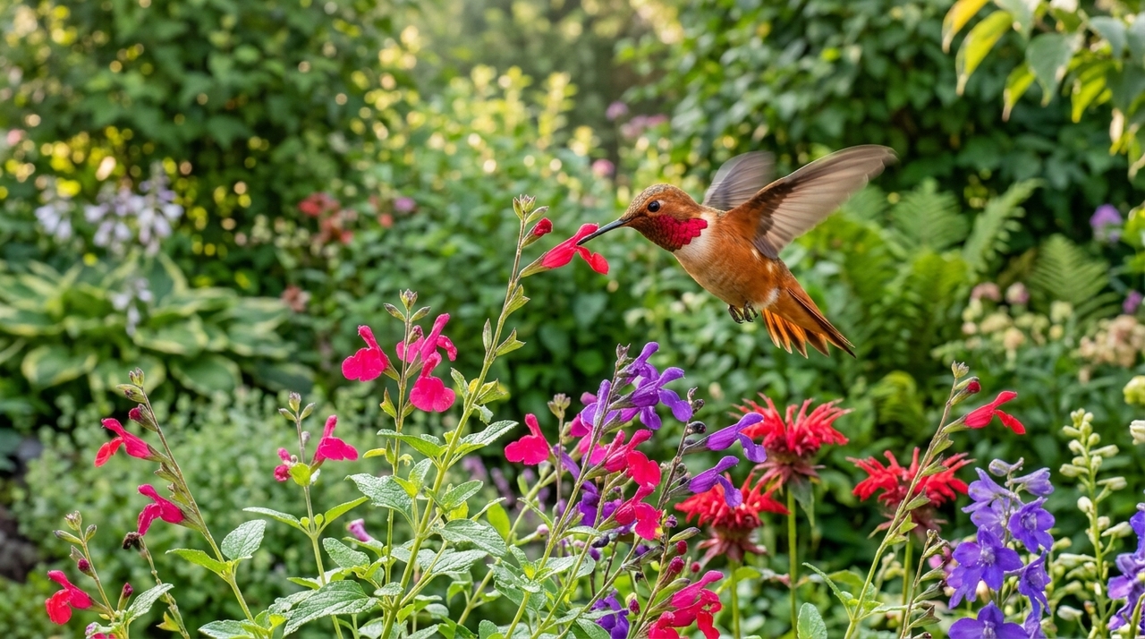 O que significa o aparecimento de beija-flores na sua varanda ou jardim e por que eles vêm? Os beija-flores procuram locais que ofereçam fontes constantes de alimento.