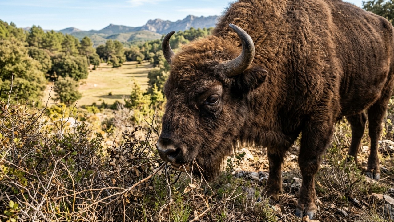 O projeto de rewilding une ciência e comunidade para transformar áreas vulneráveis em santuários de biodiversidade. – Imagem gerada por IA
