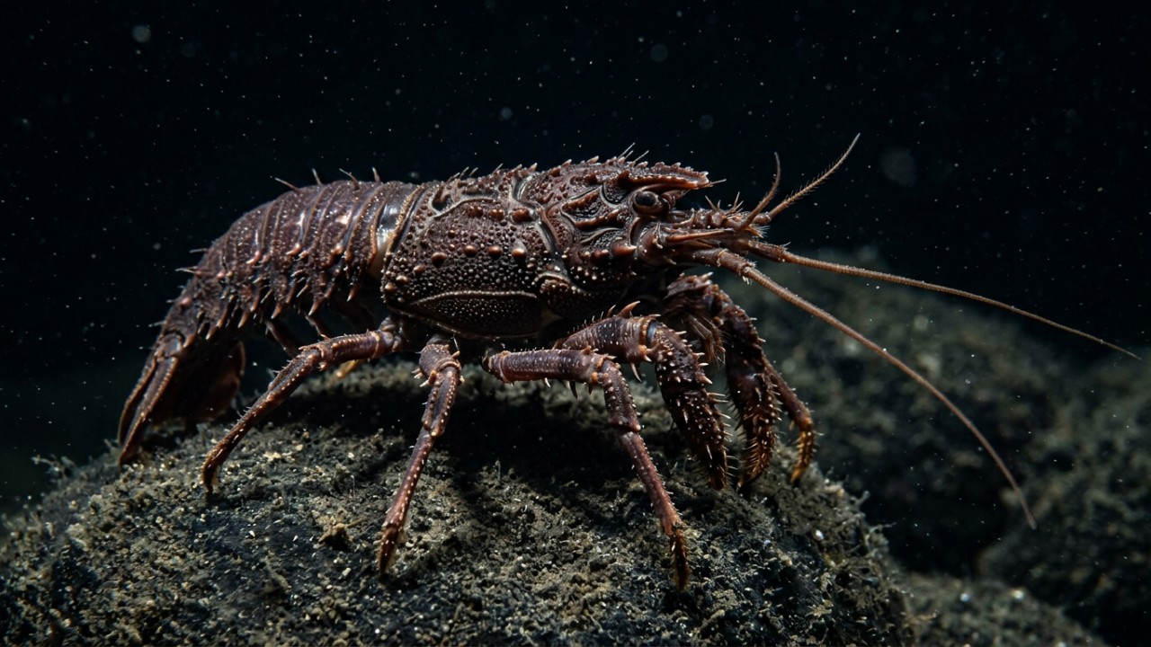 Cientistas identificam uma nova família de copépodes vivendo em condições severas a mais de 2.500 metros de profundidade. – Imagem gerada por IA