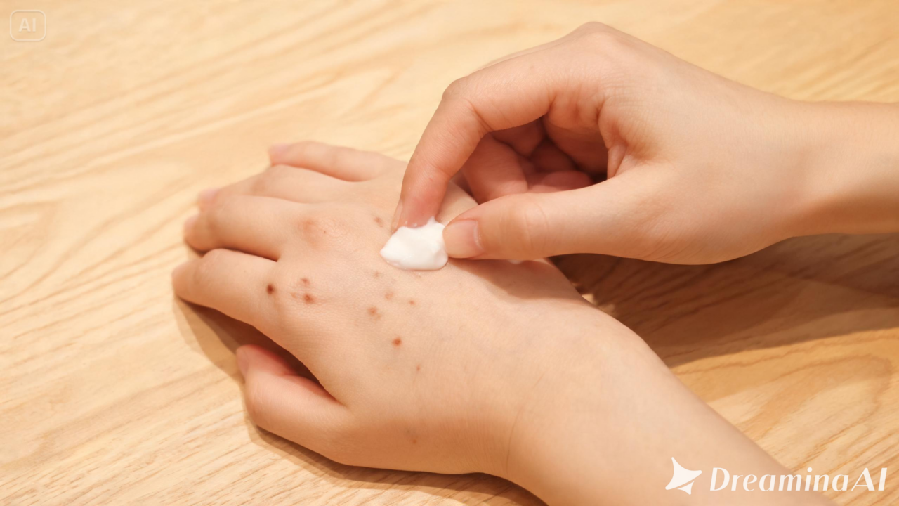 A combinação de proteção solar, hidratação e ingredientes naturais pode ajudar a reduzir o destaque das manchas nas mãos.