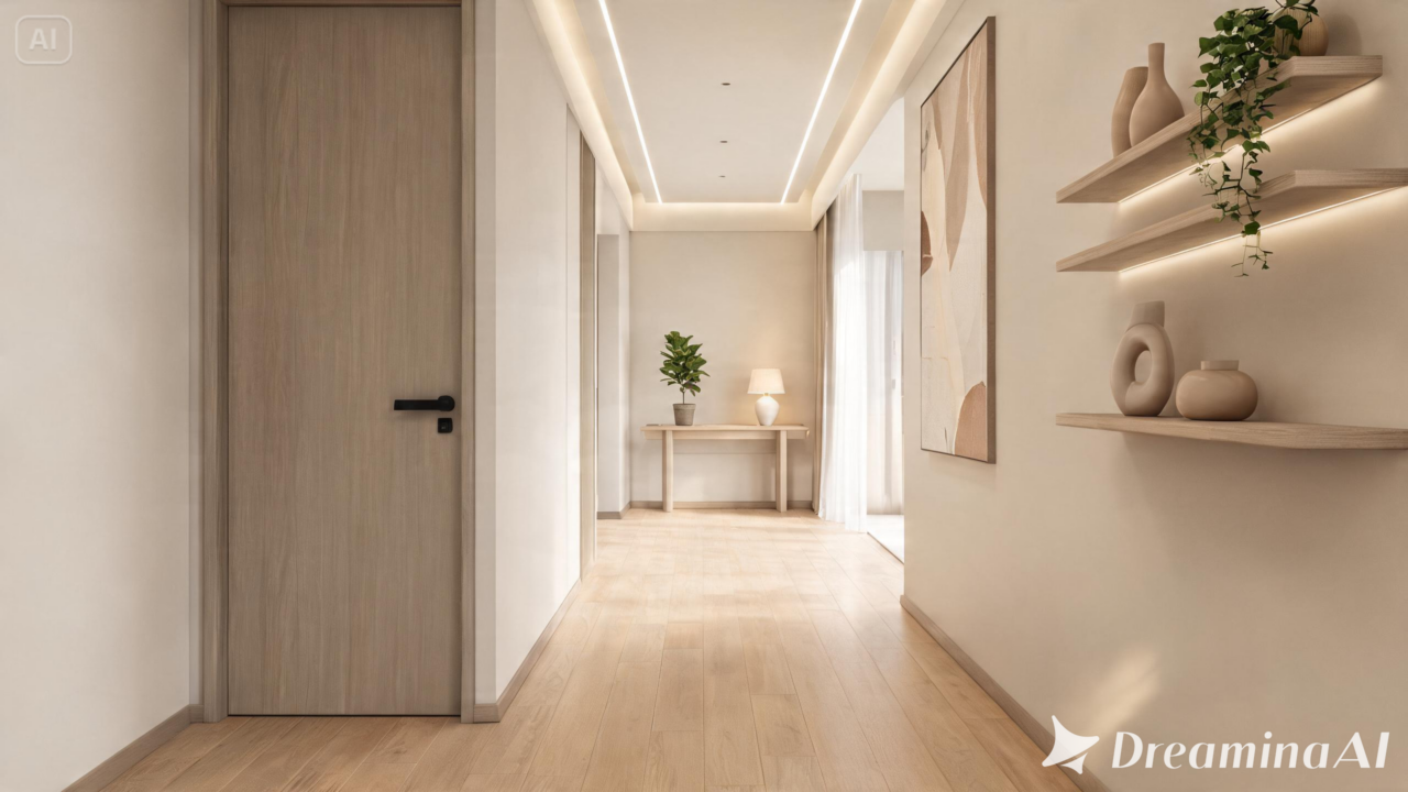 Designers estão apostando no grège para renovar portas internas. Saiba como essa cor transforma a aparência dos ambientes.