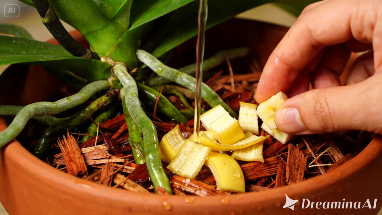 Enfiar uma casca de banana no vaso da orquídea: para que serve e por que alguns recomendam Um resíduo simples da cozinha pode complementar a nutrição das orquídeas. O segredo está na forma correta de aplicação.