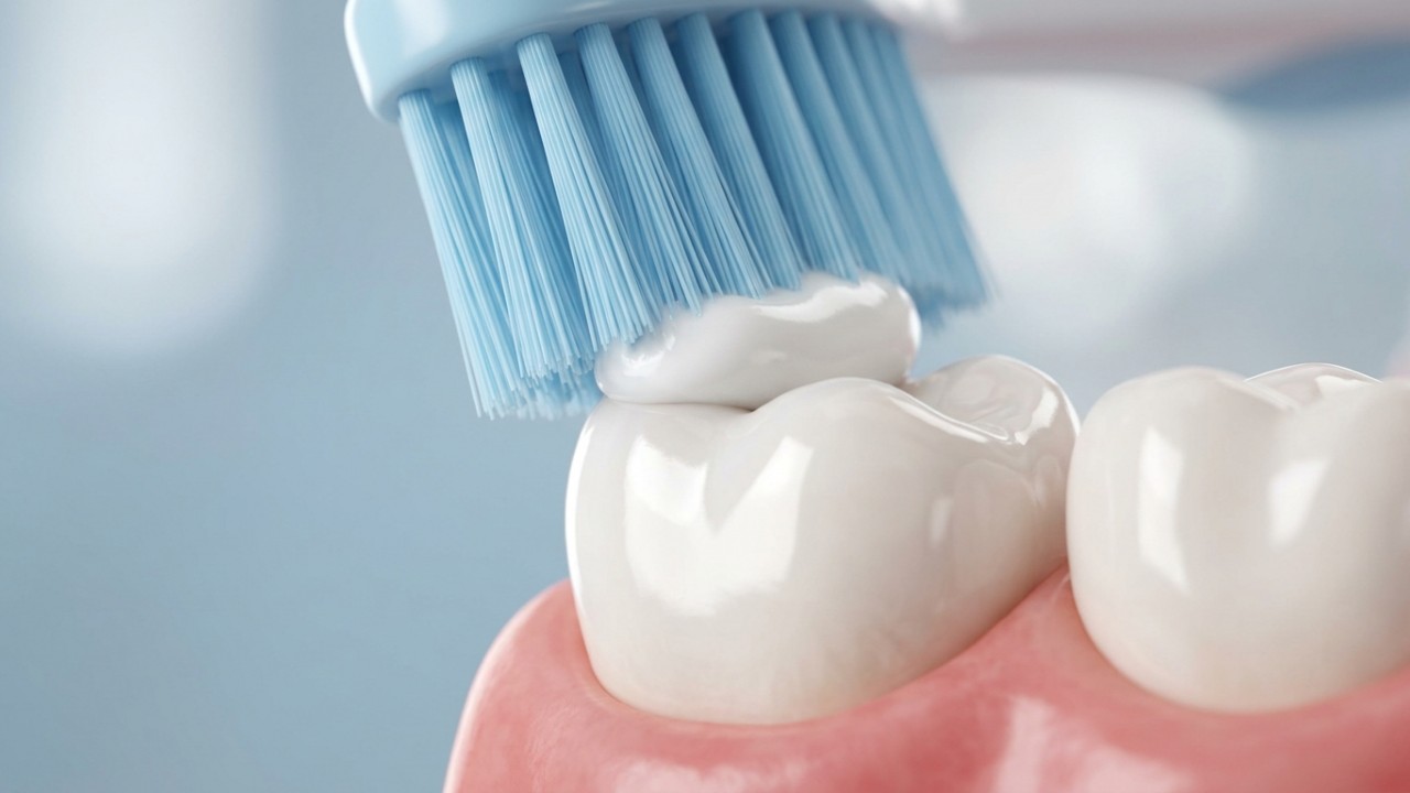 Escovar os dentes logo após comer, como nos doramas, pode ser um erro? Dentista alerta sobre o risco de erosão acida na boca e revela o melhor momento para fazer a limpeza Aguardar de vinte a trinta minutos após as refeições permite que a saliva neutralize os ácidos e proteja seu sorriso. – Imagem gerada por IA