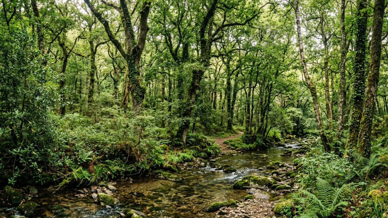 O estudo publicado na Forest Ecology and Management aponta a necessidade urgente de restaurar os bosques nativos para conter a perda de biodiversidade. – Imagem gerada por IA