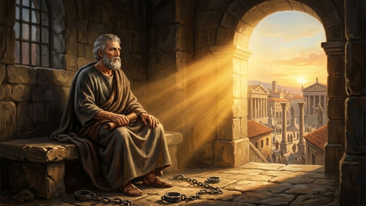 Epicteto, o filósofo escravo que se tornou livre: a única coisa que ninguém pode tirar de você, segundo o estoicismo, é a sua escolha de como reagir O que não se controla não deve dominar a mente.