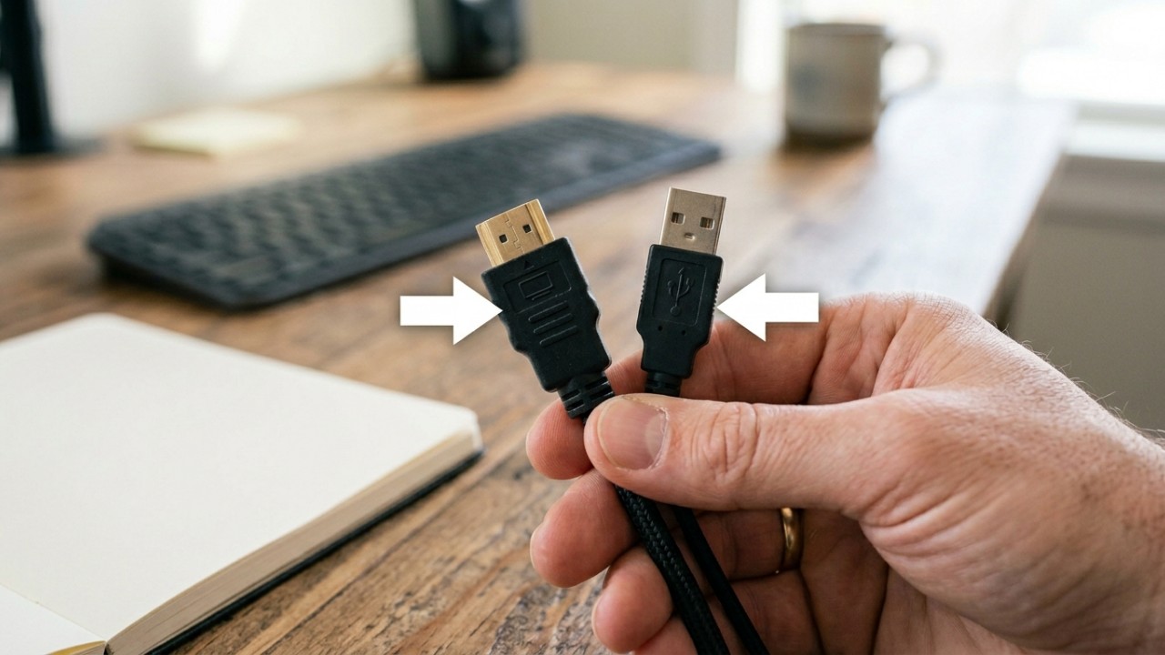Identificar a função correta de cada conexão garante a segurança e a vida útil dos seus aparelhos eletrônicos. – Imagem gerada por IA