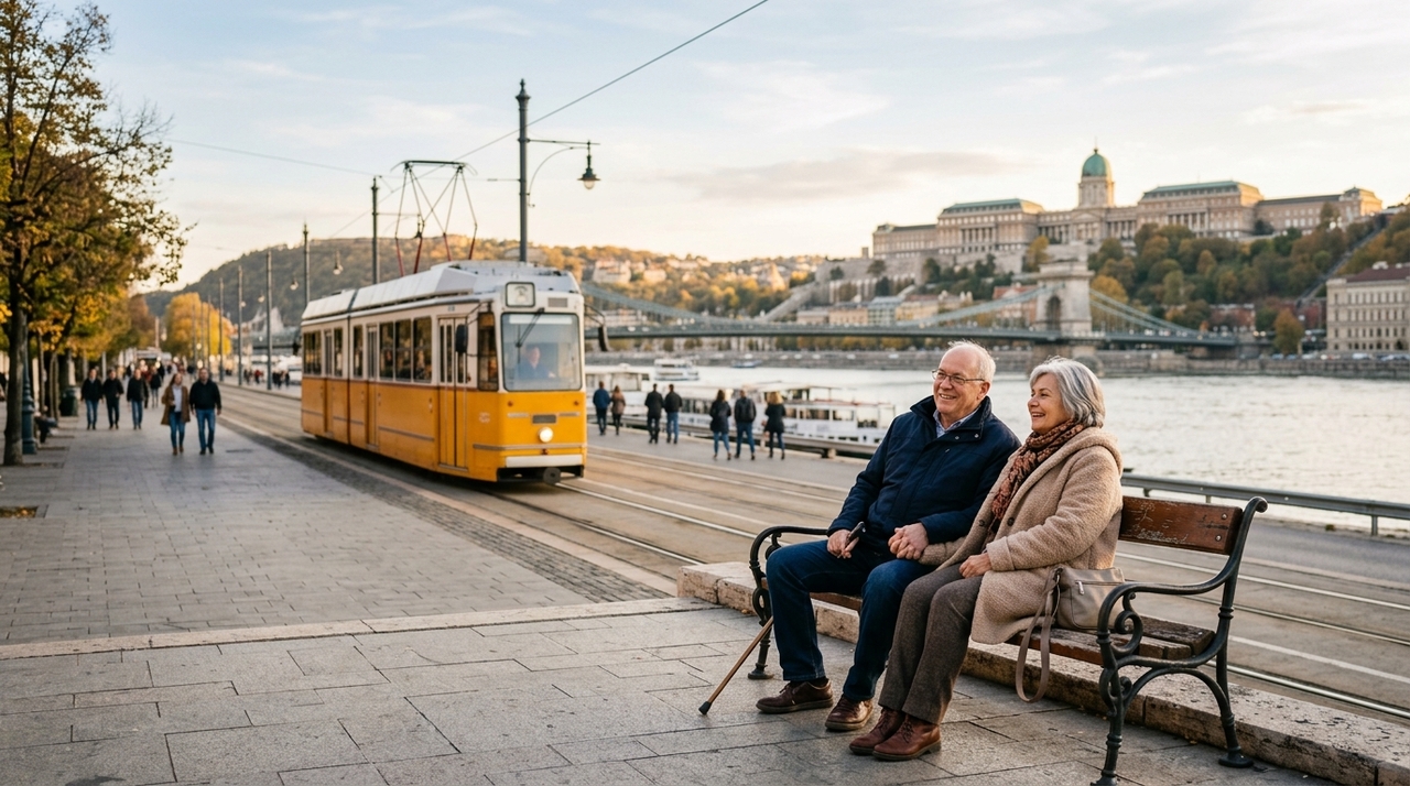 A cidade europeia ideal para viajar depois dos 70: acessível, segura e fácil de percorrer. O transporte público de Budapeste ajuda porque conecta metrô, ônibus, bondes e trólebus em boa parte da cidade