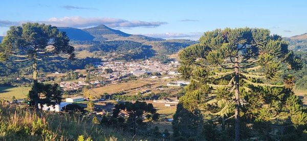Vista da cidade de Urupema