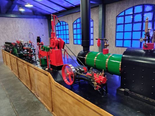Parque conta história ligadas à evolução das máquinas e do transporte ferroviário