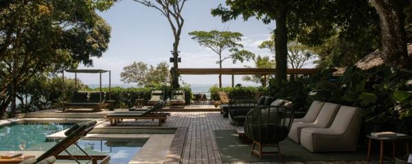 Piscina do hotel-boutique Vila Figo