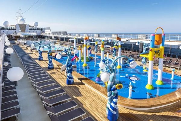 Parque aquático para crianças do MSC Opera