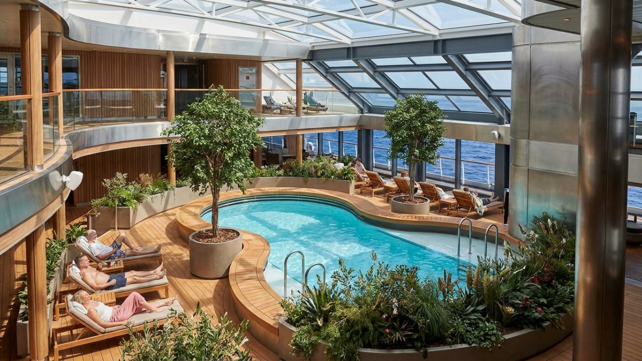 Morar no mar para sempre? O projeto da primeira cidade flutuante para abrigar 80 mil pessoas O ambicioso projeto Freedom Ship pretende criar uma gigantesca cidade flutuante com infraestrutura completa para milhares de moradores. – Imagem gerada por IA