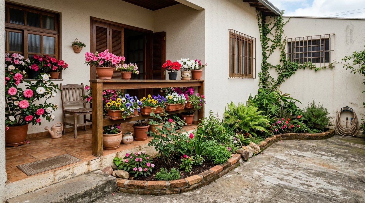 A azaleia é uma das plantas de inverno mais conhecidas, com flores abundantes em tons de rosa, branco, vermelho e variações mescladas.