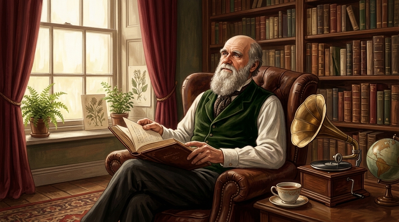 Citação do dia, de Charles Darwin: “Se eu pudesse viver minha vida novamente, tentaria ler poesia e ouvir música pelo menos uma vez por semana.” Poesia e música trabalham partes da experiência humana que não cabem em cálculo, relatório ou explicação lógica.