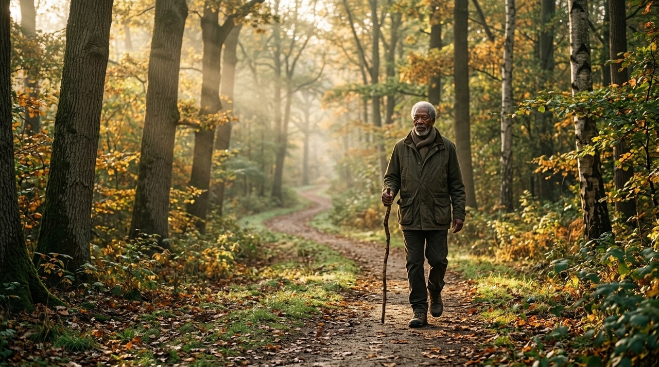 Morgan Freeman, ator de 89 anos: “É preciso aprender a ficar quieto e deixar a vida acontecer; essa quietude se transforma em brilho.” A atuação de Morgan Freeman sempre chamou atenção pela voz pausada, pela presença firme e pela capacidade de transmitir autoridade sem exagero.