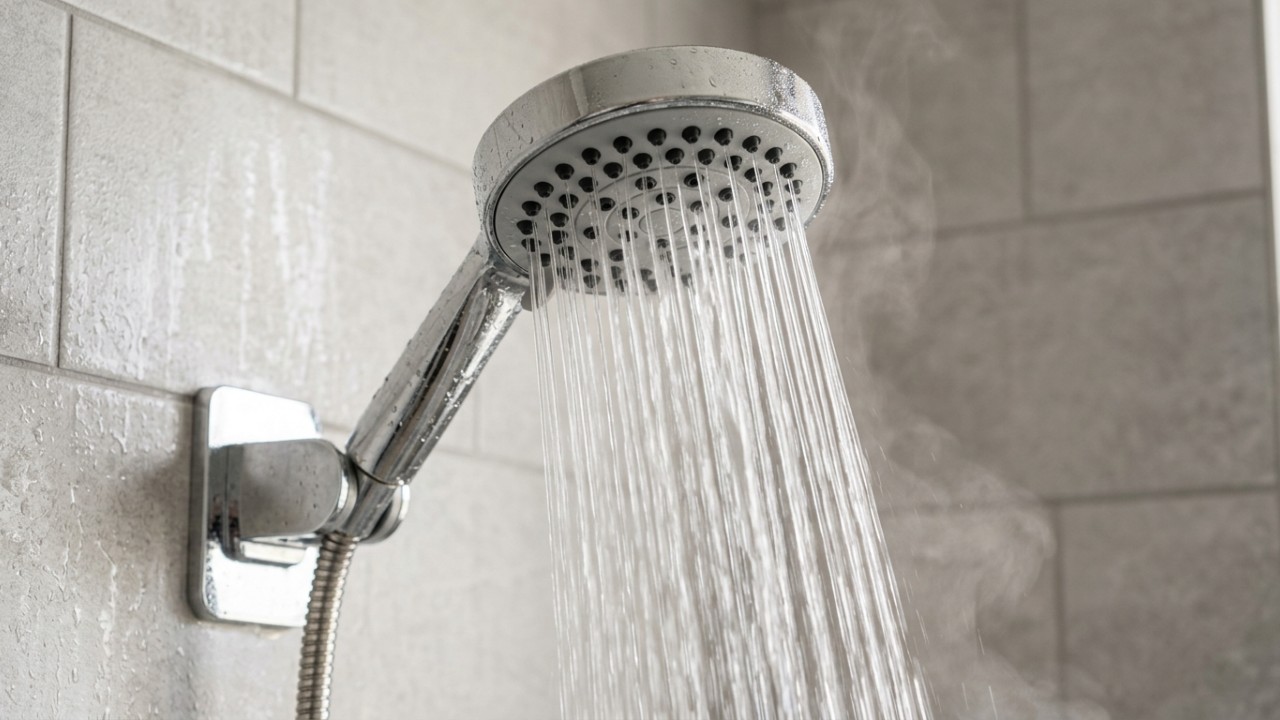 Esta tecnologia moderna integra diferentes sistemas de aquecimento para evitar o desperdício de água e luz. – Imagem gerada por IA