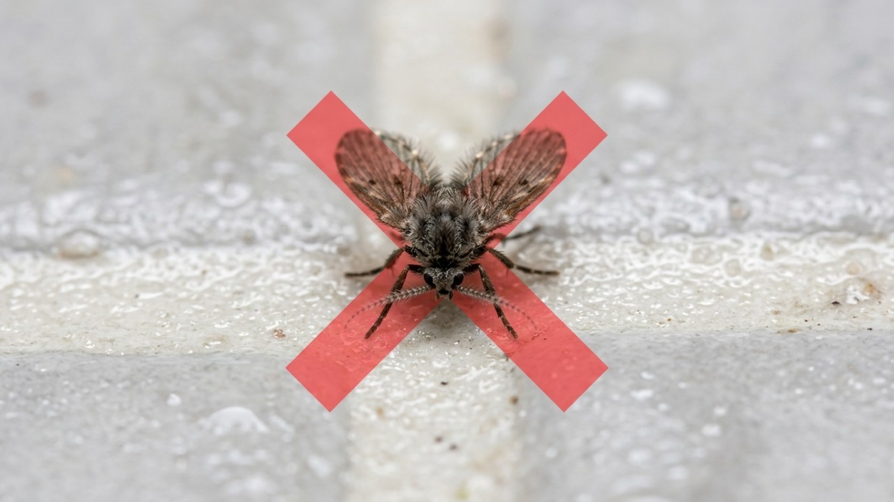 A limpeza do piso e dos azulejos não requer o uso de água sanitária: a forma correta e eficiente para afastar mosquitos do banheiro O vinagre branco age durante a noite removendo as manchas de cálcio acumuladas no vaso sanitário. – Imagem gerada por IA