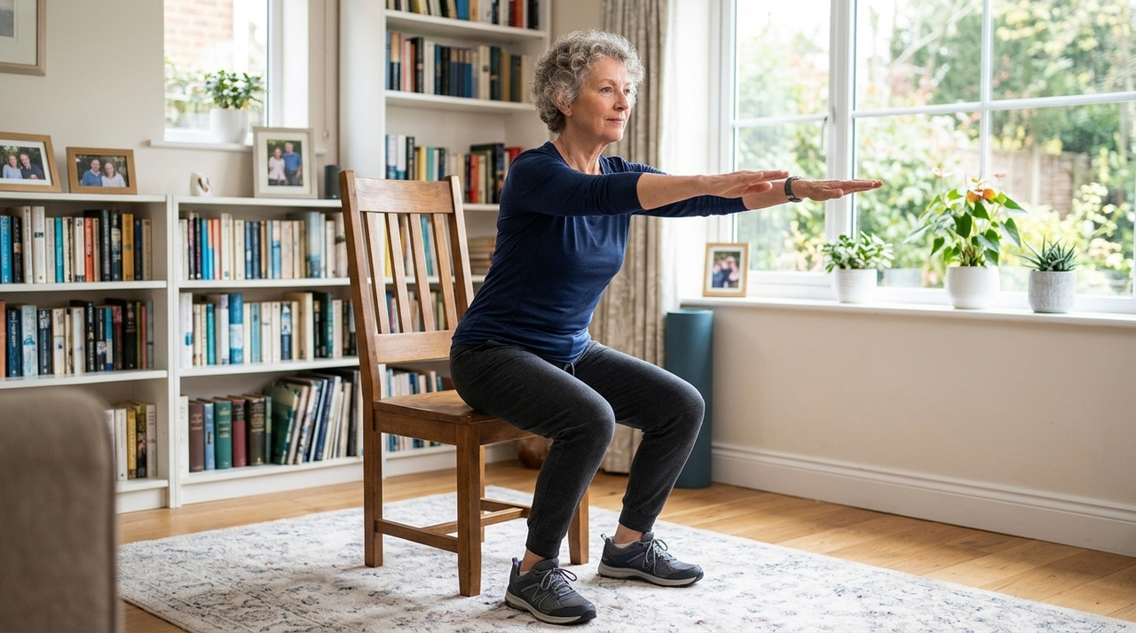 Estes são os 6 exercícios de força que pratico para estar em melhor forma do que aos 40 anos A proposta reúne movimentos acessíveis que trabalham diferentes grupos musculares ao mesmo tempo.