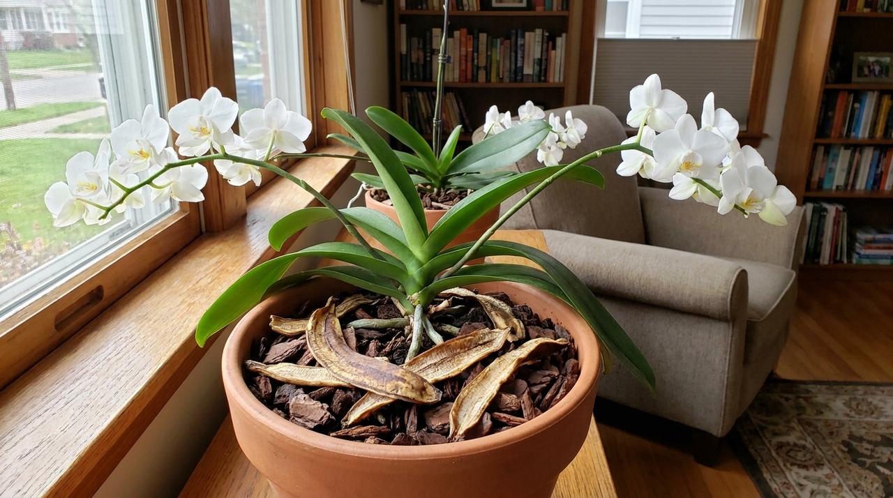Enfiar uma casca de banana no vaso da orquídea: para que serve e por que alguns recomendam O uso da casca de banana como adubo ficou popular por ter custo praticamente zero, preparo simples e origem natural.
