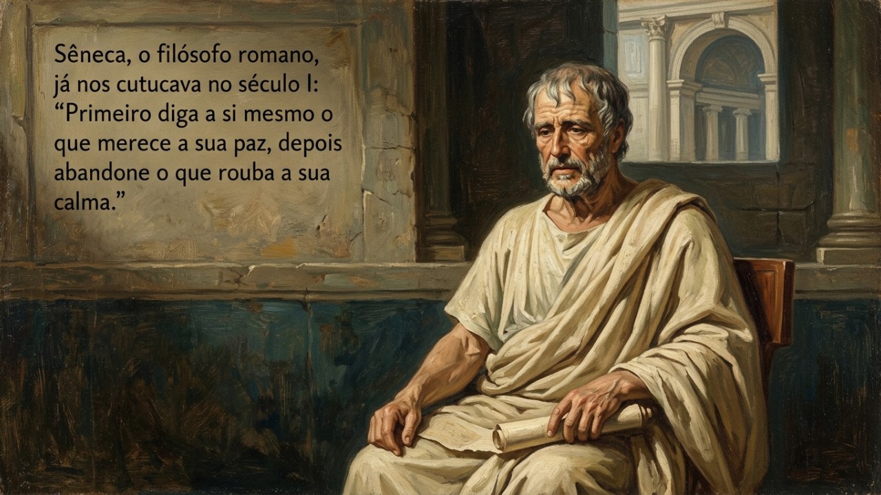 O verdadeiro equilíbrio e a estabilidade emocional residem no cultivo firme da nossa paz interior e na nossa reforma espiritual. – Imagem gerada por IA