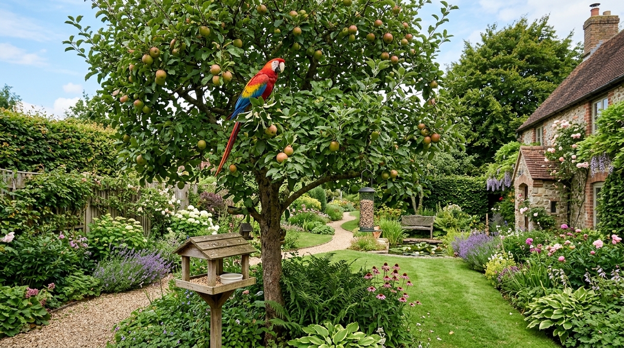 Se você ouvir papagaios cantando em sua casa ou jardim, nós lhe contamos o que isso significa e por que é um bom sinal A presença de aves no entorno da casa mostra que o jardim tem elementos capazes de sustentar vida.