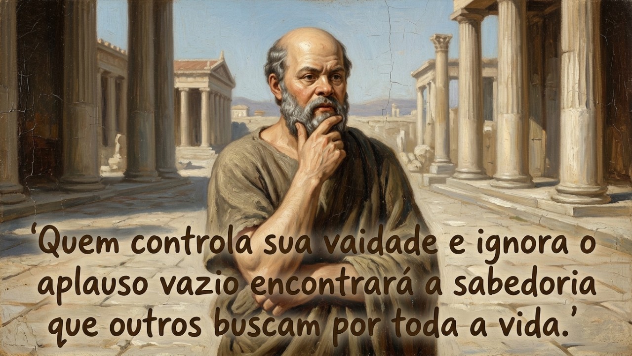 O reconhecimento da própria ignorância e o exercício do autoexame diário nos libertam da constante necessidade de aprovação social. – Imagem gerada por IA