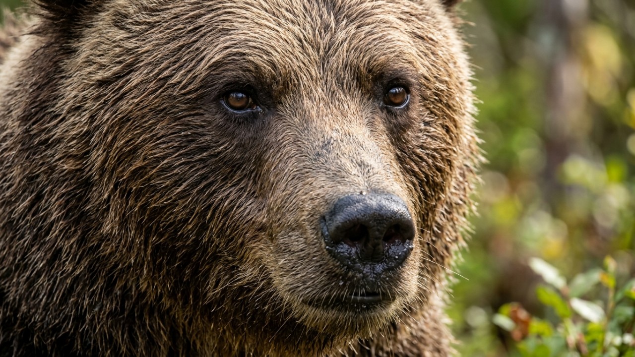 No santuário, Hope recuperou seus instintos nativos e passou a expressar seus comportamentos naturais em uma ampla área verde protegida. – Imagem gerada por IA